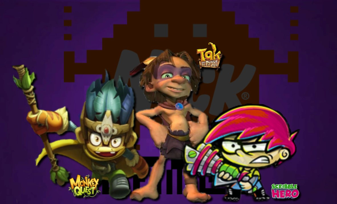 Simplyteone's tweet photo. How about adding the Nick Video Game Characters in the Nick Crossover fighting game this time?! https://t.co/ExwD2FOyJh