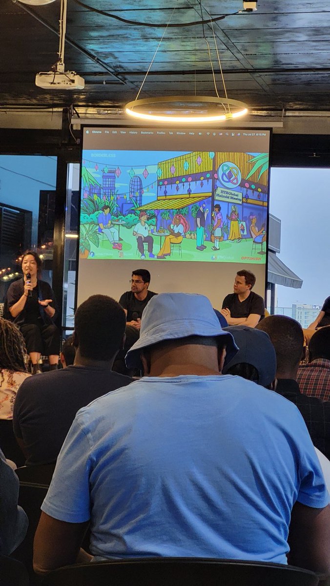 TUMAconserv's tweet photo. Eth Community Meet-up in Nairobi with @arbitrum @ETHGlobal @Web3World_ https://t.co/Ef8pXnVqmv