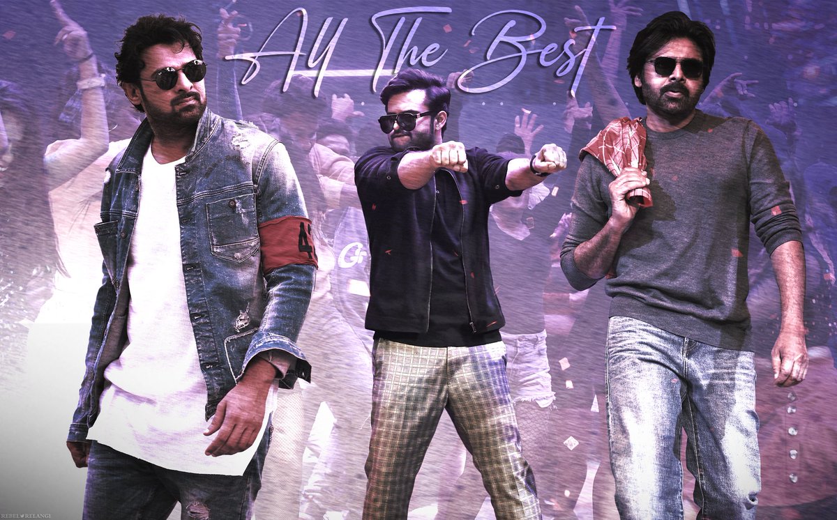 TrendsPrabhas's tweet photo. #Bro movie grand release worldwide tomorrow!
Here's wishing Power Star @PawanKalyan garu, @IamSaiDharamTej and the whole team a blockbuster success on behalf of Rebelstar #Prabhas fans 🤗

Do watch the movie in theatres, and avoid piracy 👍

#BROFromJuly28th https://t.co/odOBgWVuxo