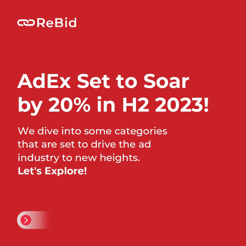 rebidco's tweet photo. Here are some sectors that are expected to drive advertising growth in H2 2023! ๐
Source: https://t.co/Ad7Ehq4D5a
#bfsimarketing #retailmarketing #ecommercemarketing #fmcgmarketing #edtechmarketing #d2cmarketing #travelmarketing #digitalmarketing #fmcgmarketing