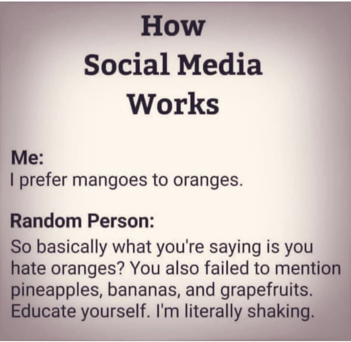 ginaleewrites's tweet photo. Just putting this random, humorous thing out there to test if anyone can see my tweets. https://t.co/BzIqUJL3VG