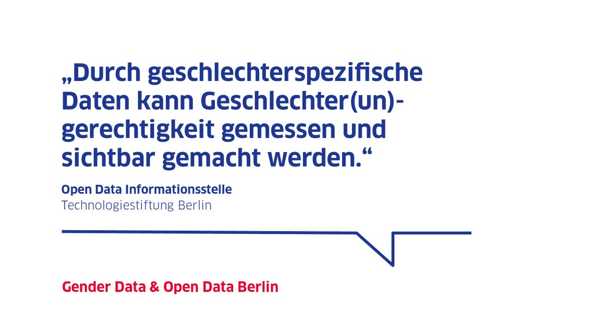 Eine Stadt für alle? Wie #GenderData Geschlechter(un)gerechtigkeit sichtbar machen kann, hat sich unsere Open Data Informationsstelle genauer angesehen. Dringende Lese-Empfehlung: odis-berlin.de/aktuelles/2023… #OpenData