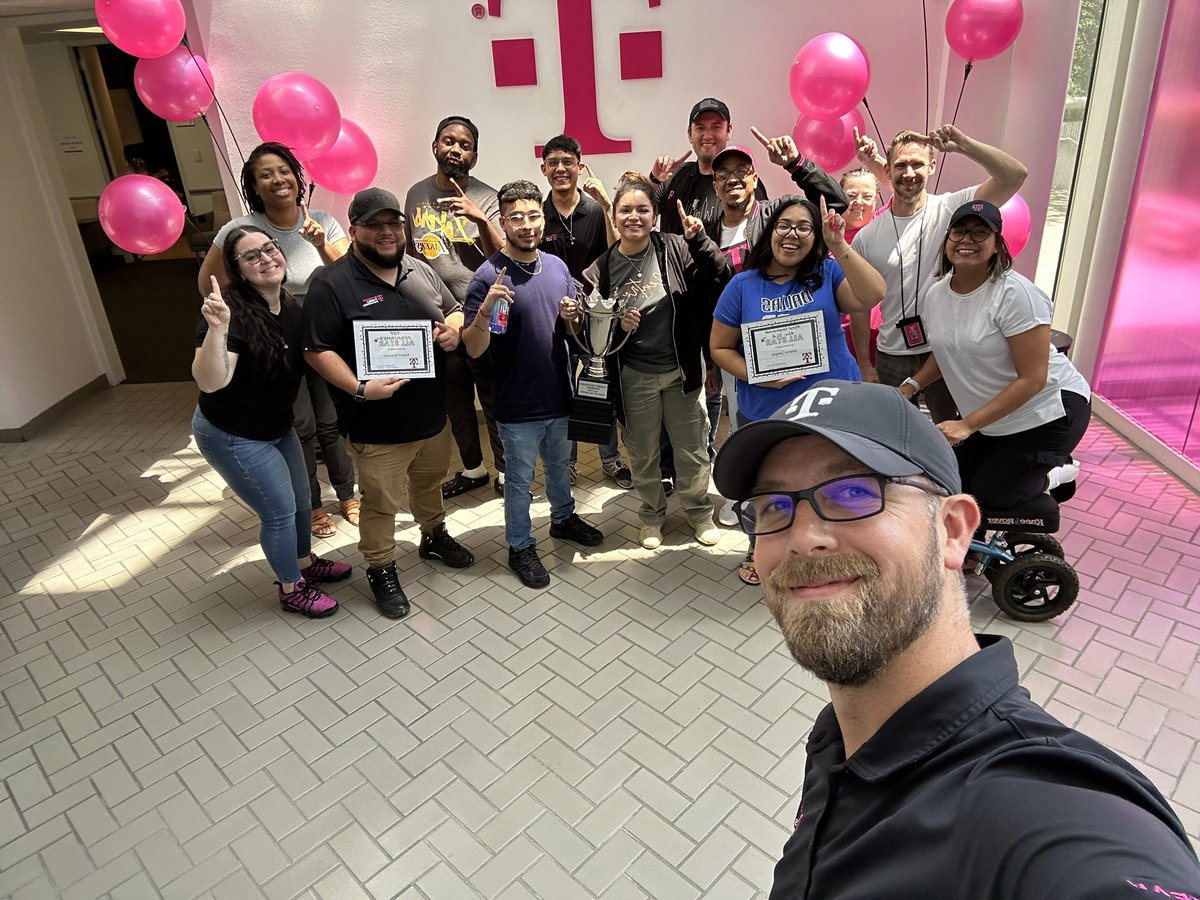 SamanthaMarrerx's tweet photo. #ANOTHERONE as @Jakefromtfbcare gets to say every month! 

This team brought home the Team of the Month trophy for their outstanding performance in June! So proud of this team and the work they put in every day 🥰  #MarreroMisfits #OneTeamTogether #BESTteamever https://t.co/NU8AMnGWQ4