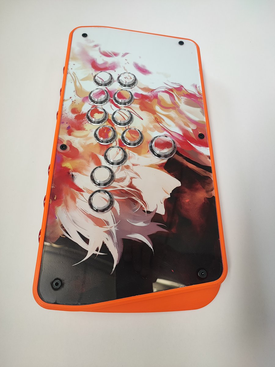 SYGMilano's tweet photo. Hot colors for hot summer!
You can find all option for our Sygbox V3 with artwork and plexy in our ESHOP:
https://t.co/kyfzDH4byy
Always powered by Brook Boards💪
#3DPrint #AllButtons #Orange #Flames #SYGBOX https://t.co/4Si487oZS3