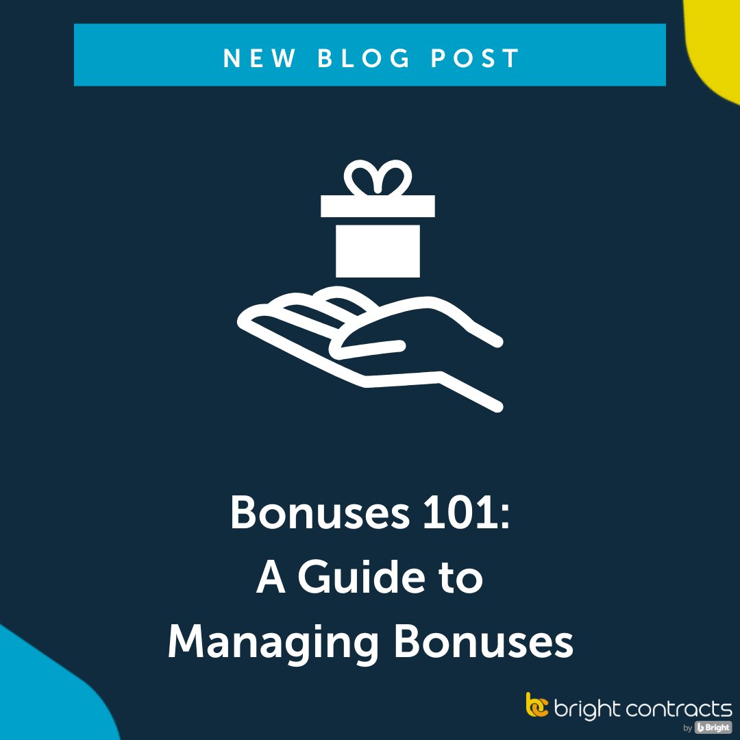 BrightContracts's tweet photo. Many employers routinely consider the award of #bonuses to their staff at this time of year and in our most recent blog, we set out some factors of which employers should be mindful when making bonus-related decisions.

Check it out here 👇
https://t.co/FhJo05tQID https://t.co/R5OCTWwPmQ