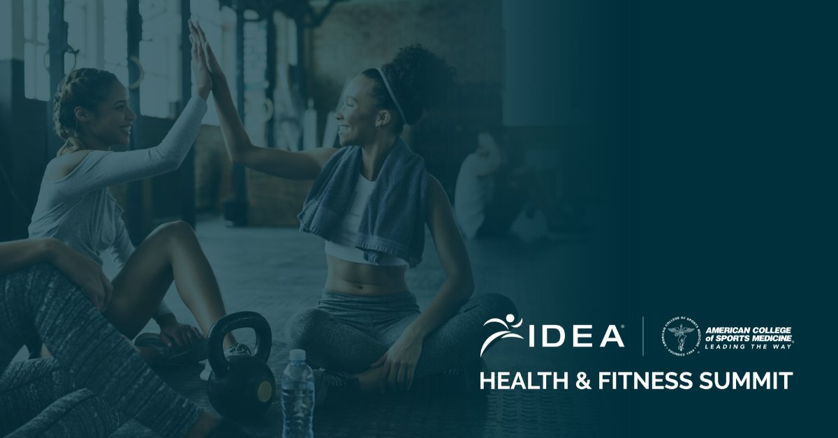 📢 ACSM &amp; <a href="/ideafit/">IDEA® Health & Fitness Association</a> announce the 2024 IDEA &amp; ACSM Health &amp; Fitness Summit, merging the IDEA® Personal Trainer Institute &amp; the ACSM Health &amp; Fitness Summit in a reimagined, exciting new conference Feb. 22-25 in Chicago.

Submit your session proposal: fal.cn/3Affd