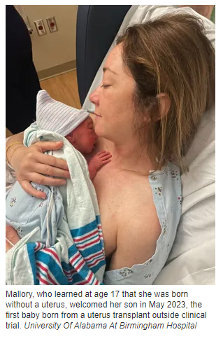 3syncR's tweet photo. Alabama couple welcomes first baby born from uterus transplant outside of clinical trial

https://t.co/l1kXCRXBsS

#clinicalresearch #clinicaltrials #medicine #research #healthcare #medicalresearch #clinicaltrial #science #clinical #health #clinicalstudies #pharma #medical https://t.co/CHFTc5K7Na