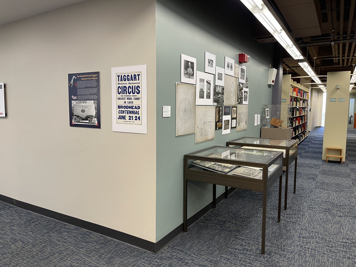 ISUMilnerSPC's tweet photo. Another exhibit is on view @isumilnerlib…only four more to install over the next few weeks!
#LibraryExhibit #circushistory https://t.co/pt60OYLvR9