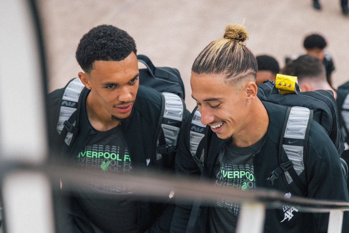 LFC's tweet photo. Flight mode 🔛

Ready for the next stop of our 2023 pre-season 🇸🇬 https://t.co/fI33rkr8qd