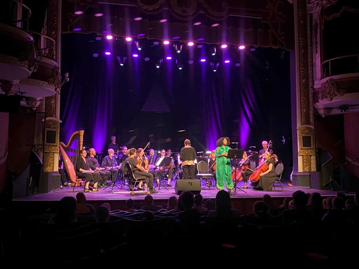 JoinBillysBand's tweet photo. Last Tuesday, we had a blast at @SouthendTheatre.  Congrats to all the pupils, students, teachers and musicians who helped bring The Gazillium Music Machine to life.  

A very special thank you to the @ECOrchestra for a wonderful rendition of the student works. #anorchestraforall https://t.co/BsHISj6ktq