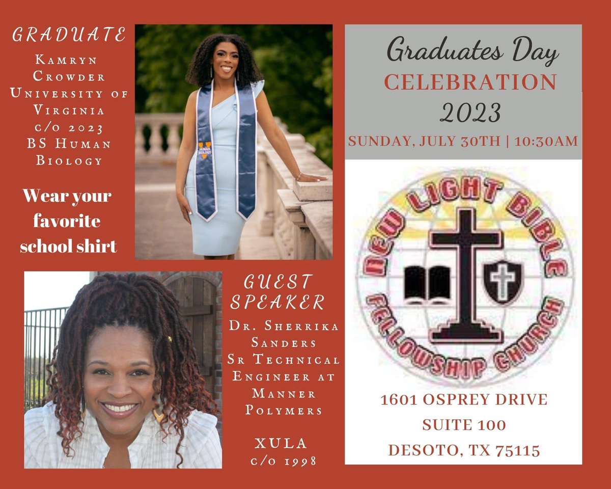 Come worship with us!! Thankful to my dear friend, Tiffany Devereaux, for the invitation to share with your graduates!