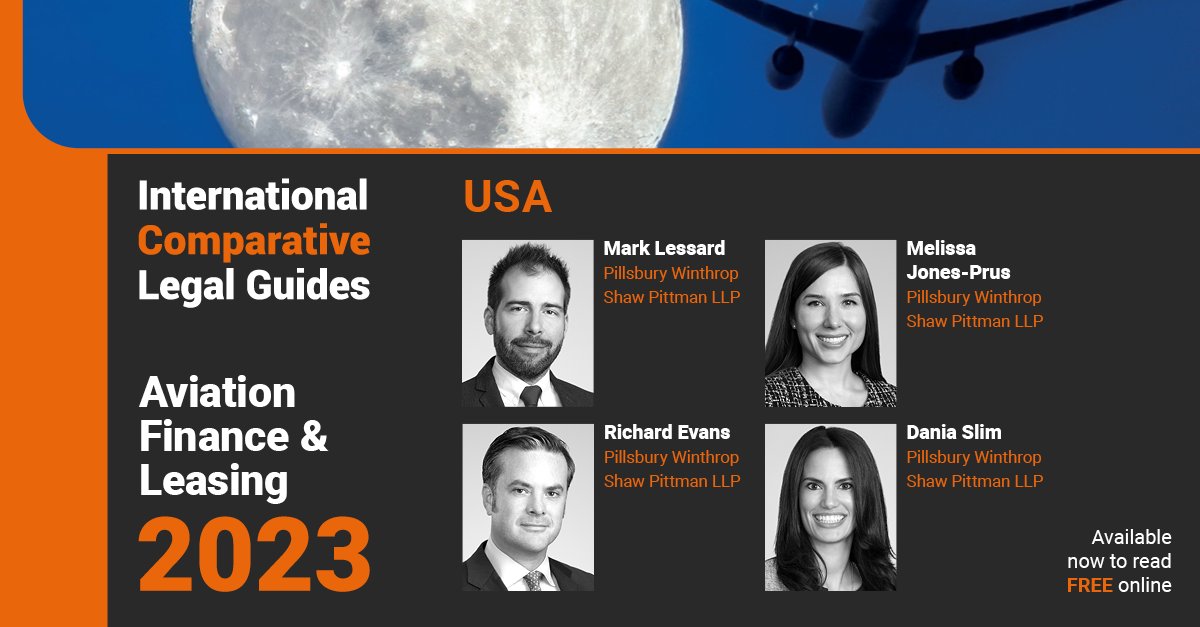What taxes may typically arise in relation to a sale, lease or financing of an aircraft or engine in the USA? Find out with @pillsburylaw in ICLG #AviationFinance & Leasing 2023: tinyurl.com/4mxz98dk