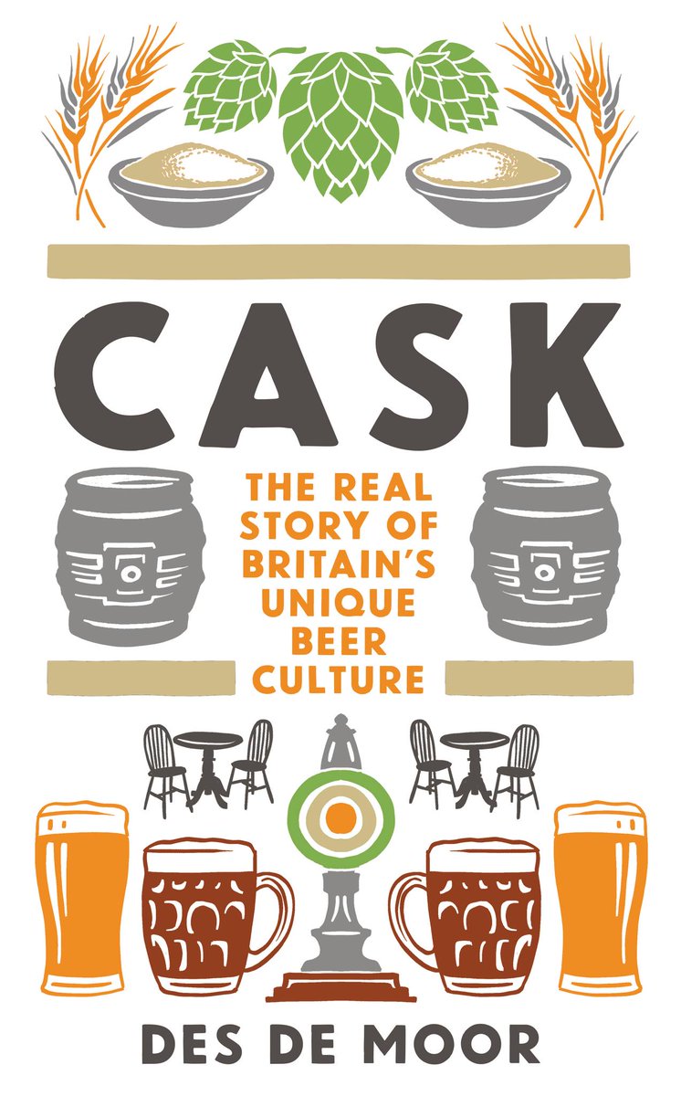 desdemoor's tweet photo. Cask, my pioneering new book published 01/08/23, explores the past, present and future of the unique live draught beer that is cask &amp; explains what makes it special. How to order and details of talks and tasting events at https://t.co/BAOGPfWXbX https://t.co/kfnjntCiEq