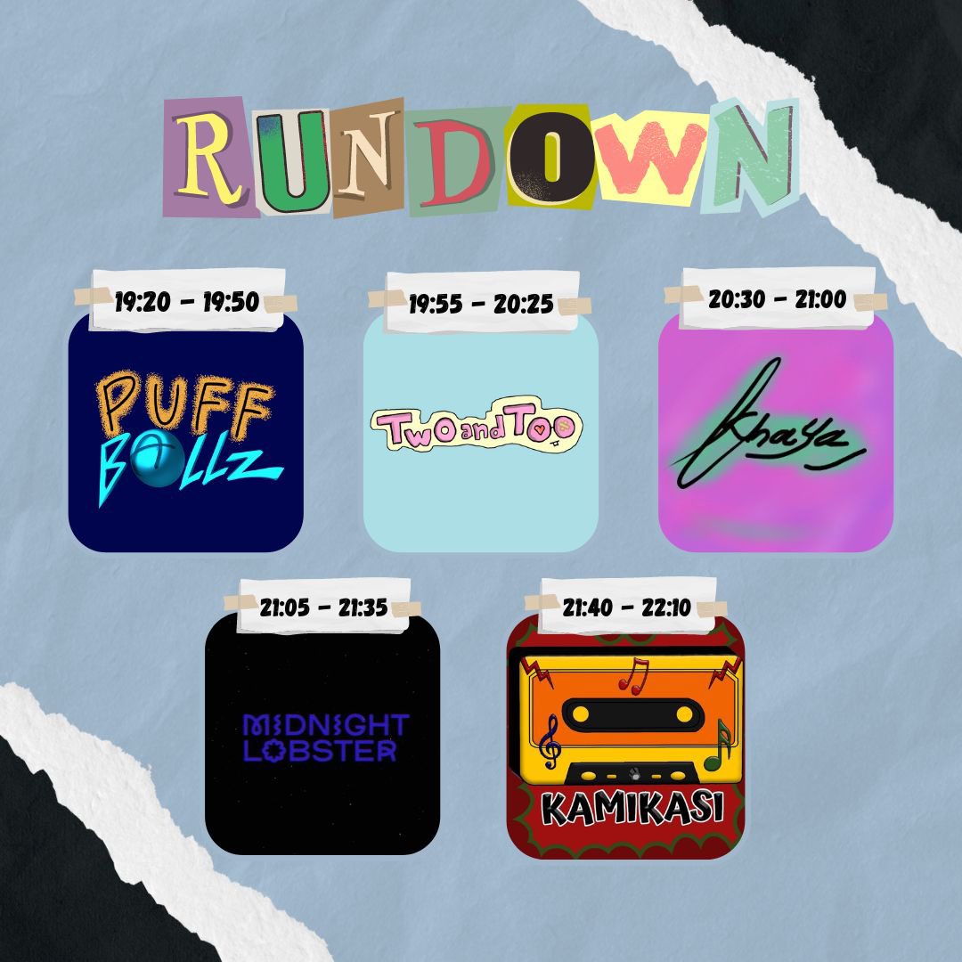 You can check Indiecollide’s rundown so you are not missing out your favorite band !!!

See you at Indiecollide !!!

🤘🏻Long Live Rock ‘n Roll 🤘🏻