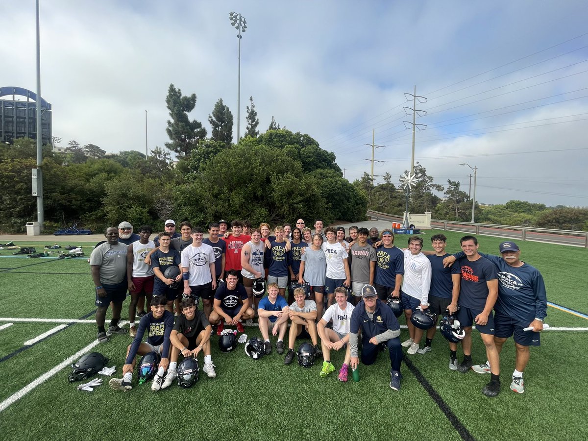2023 PRCA Varsity Football San Diego Camp! ✝️🦁🏈