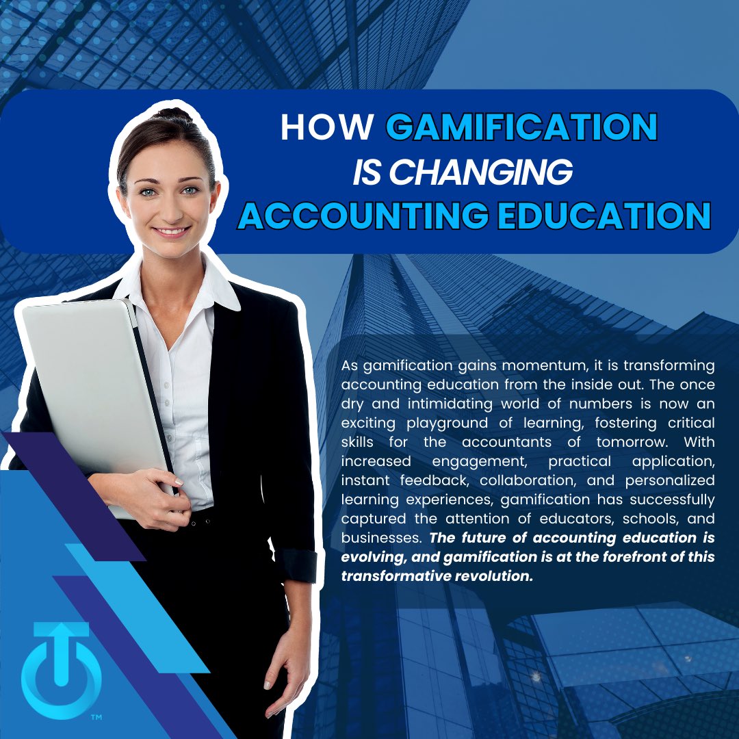 trueupnow's tweet photo. Goodbye dull lectures, hello exciting learning! #Gamification reshapes #accountingeducation, captivating students like never before.

🔹 Engaging quizzes &amp; challenges spark curiosity.
🔹 Real-world simulations bridge theory &amp; practice.
🔹 Instant feedback inspires improvement. https://t.co/EhPGeGtqPi