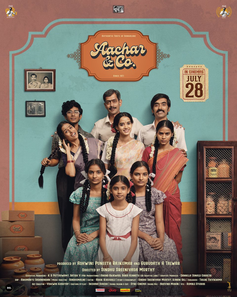 AacharAndCo In Cinemas From
Tomorrow.

Premier shows have good WOM bcz the story line is something unique and refreshing.

#AcharAndCo