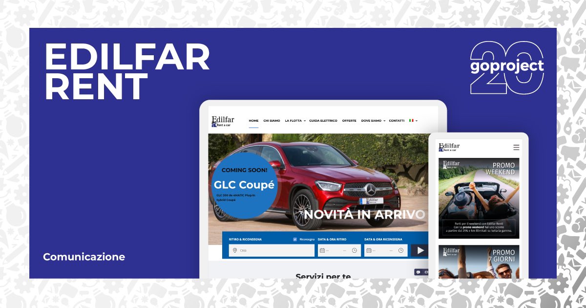 Go Project è stata scelta per rinnovare la comunicazione dell’azienda impegnata nel settore della mobilità elettrica, Edilfar Rent. 

Scopri le attività ed il lavoro svolto in questo approfondimento.