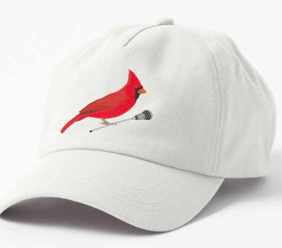 MascotDesigns1's tweet photo. thanks to the CARDINAL LACROSSE fan who bought a baseball hat! 🥍❤️

#BuyIntoArt #Lacrosse #NCAALAX #Cardinals #GoCards #Wesleyan #SJFC #UofL #Louisville #SVSU #BallState #Lamar #PlattsburghState #Plattsburgh #WeAreCatholic #CatholicU #UIW #Otterbein #ConcordiaMI #WilliamJewell https://t.co/LDY8I7e7m3