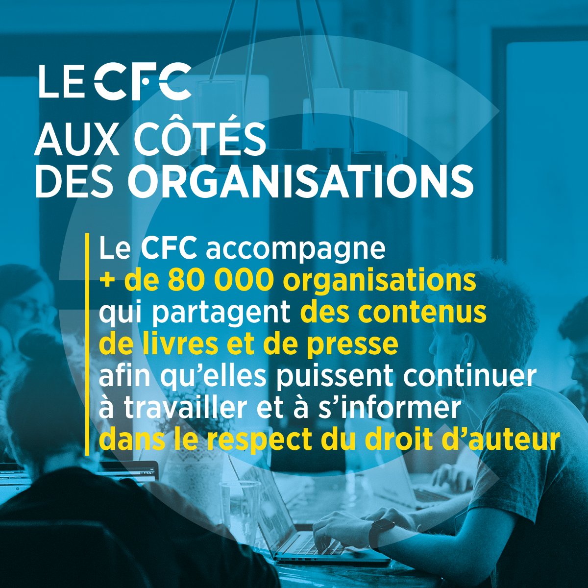 CFCopies's tweet image. 👌 Le CFC accompagne + de 80 000 organisations qui partagent des contenus de livres et de presse afin qu'elles puissent continuer à travailler et à s'informer dans le respect du #droitdauteur
👉cfcopies.com/copie-professi…

 #entreprises #administrations
@lauraboulet2010