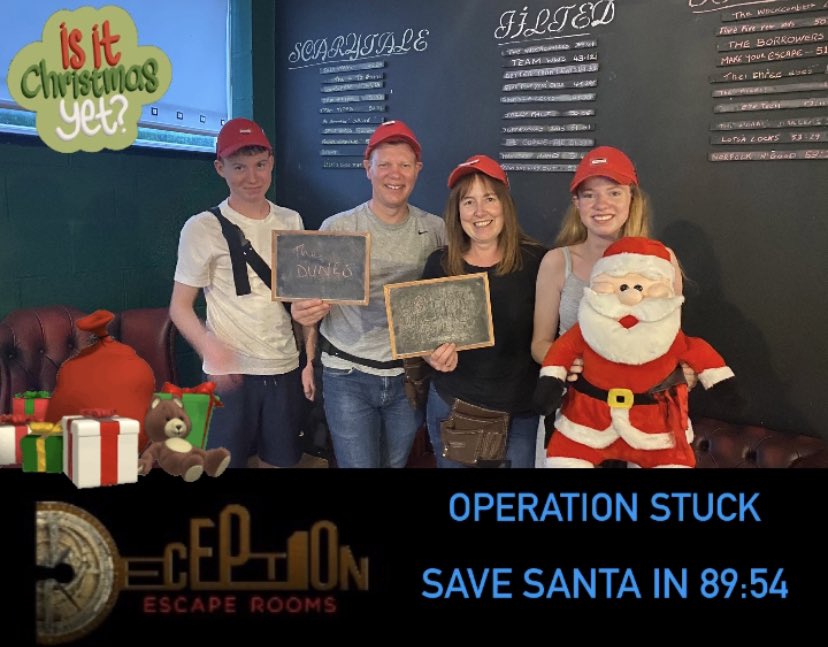 Deception Escape Rooms tweet media