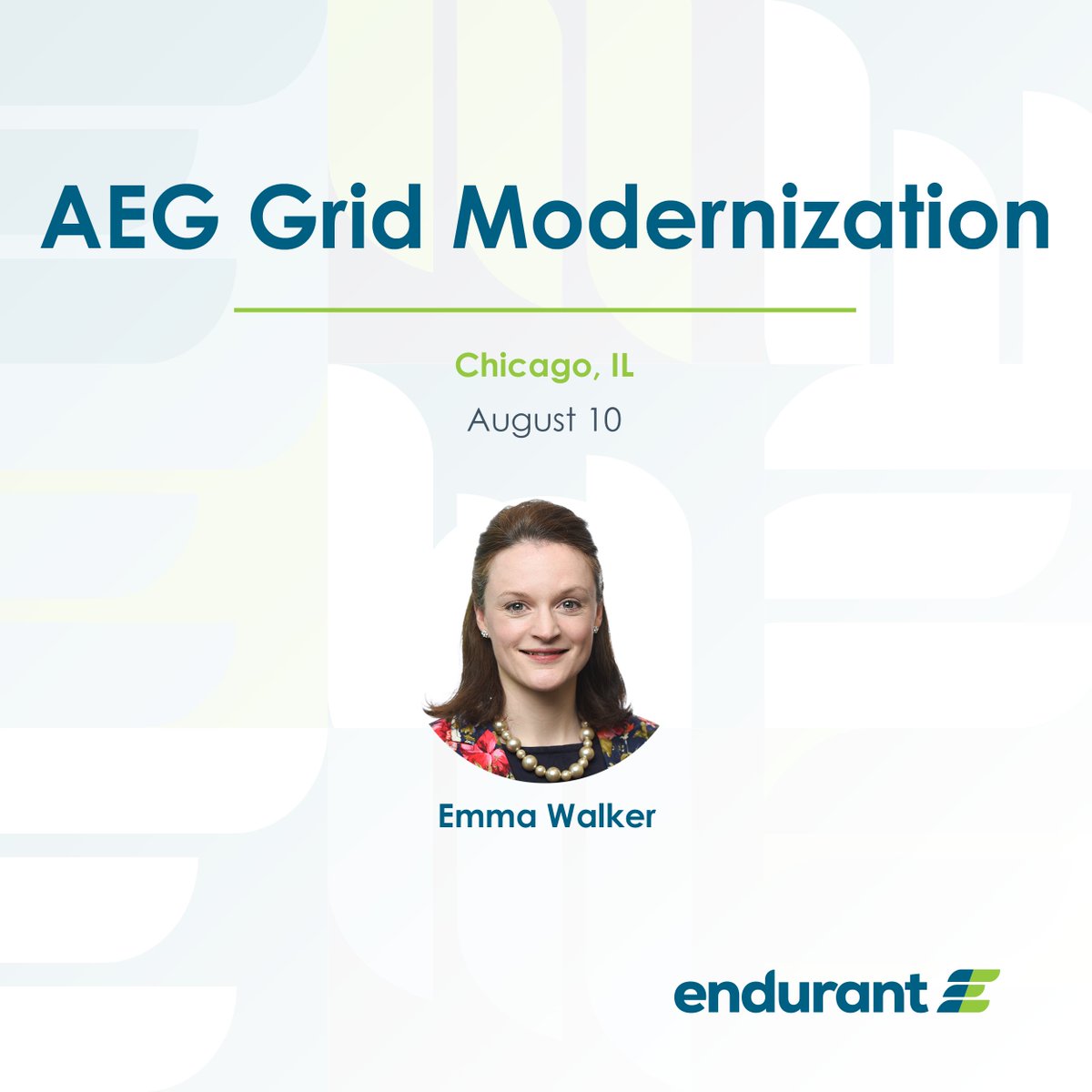 Join our colleague Emma Walker at Advanced Energy Group's 23Q3 Stakeholder Challenge on Grid Modernization on August 10 where she will be leading discussions on ways to achieve Chicago's #carbon and #equity goals. Learn more about the event here: lnkd.in/gCw786ck. #energy