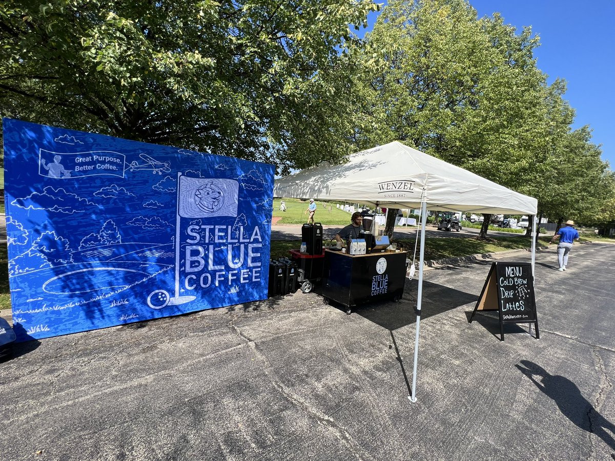 Free coffee all weekend at the Korn Ferry Tour in Glenview #BarstoolNV5 stellabluecoffee.com