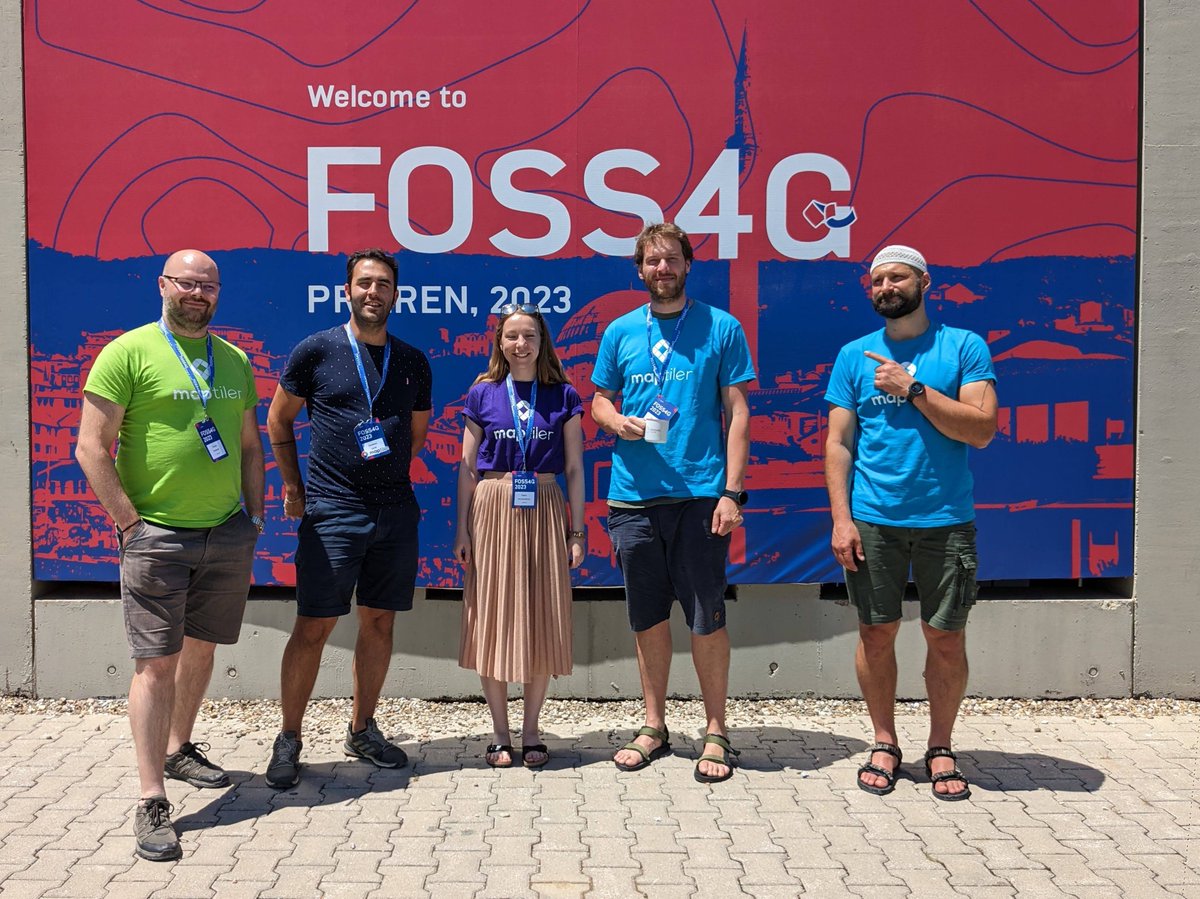 MapTiler's tweet image. Our team is still buzzing with ideas after attending #FOSS4G2023. Remember, you can find all our presentations on our website. Just click on the "Presentation slides" link next  to each talk:  maptiler.link/3KansaG