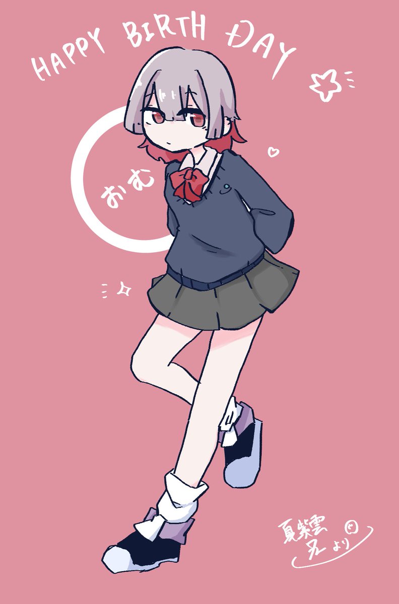 kashimo72's tweet photo. おむハッピーバースデイ！
遅れたケド書かせてもらったのだ！
合宿ガンバレ！！
@omu__727 https://t.co/DF7udlDpLF