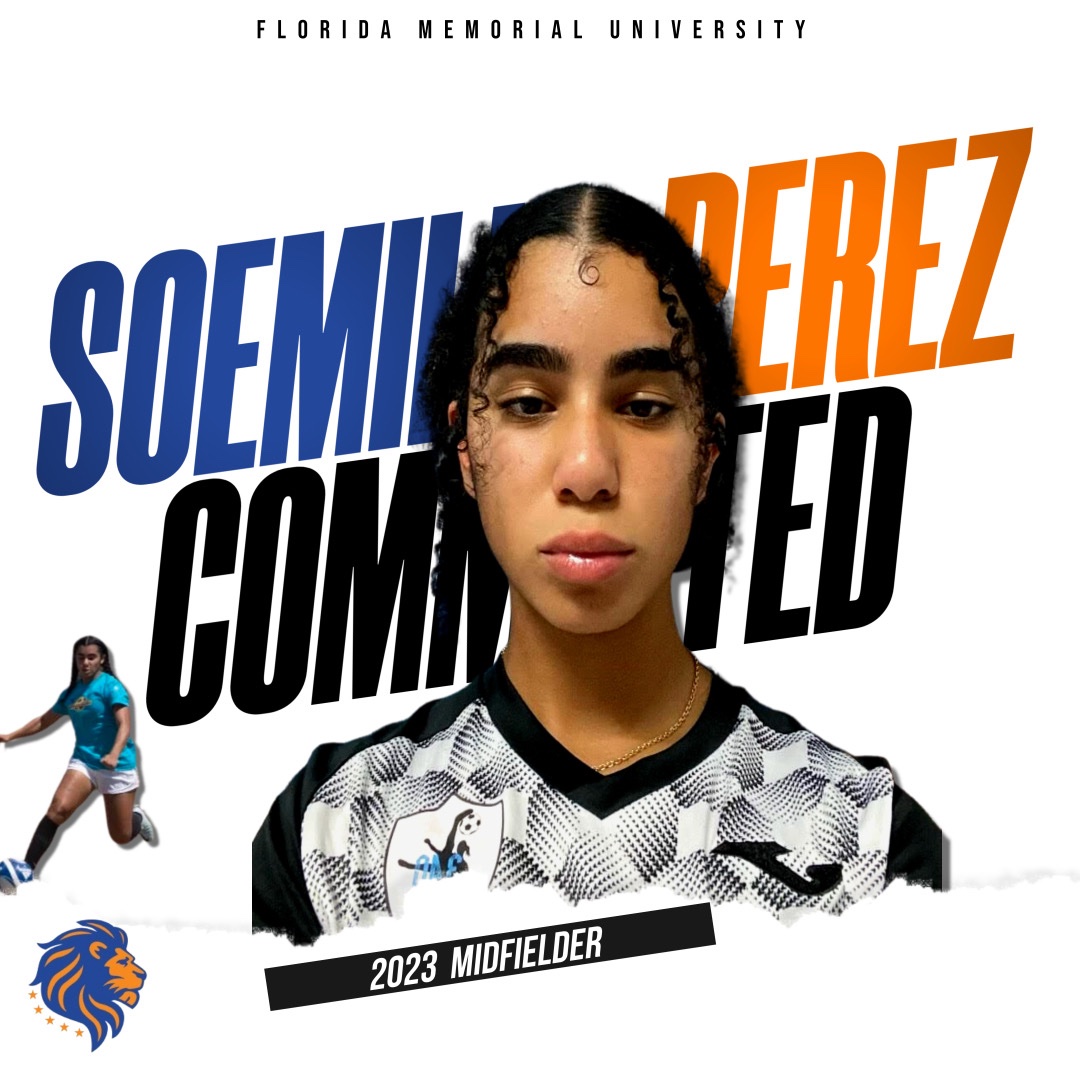 Welcome to FMU, Soemili Perez!🔥 🦁 ⚽️ 🔥 

CAM | 5-3
St. Croix, U.S. Virgin Islands | Free Will Baptist School 
340 Women’s Soccer Inc

#GoLions