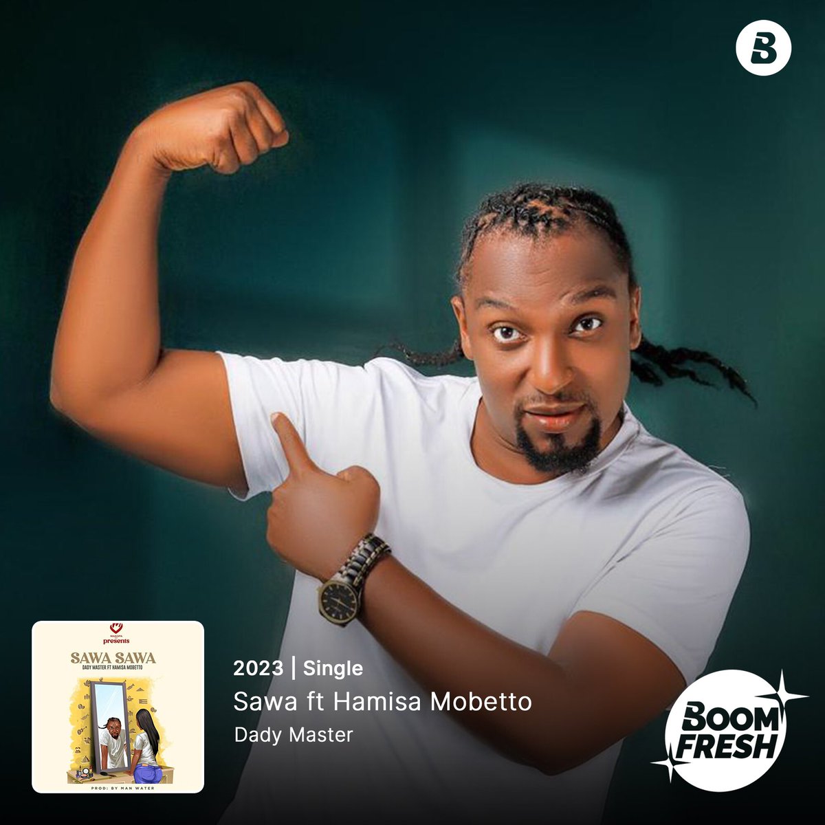 Mbdoggmaster's tweet photo. My new song #Sawasawa x @hamisamobetto OUT NOW on major digital platforms Link in my Bio 👆 

SHARE,LIKE,COMMENT

Producer @man_water 
Studio :combination sound

@boomplaytanzania @boomplaymusic @boomplaykenya 

.
.
#ReturnOfTheMaster #DadyMaster 
#MakopaInc #MakopaIncMGM https://t.co/Cx7WVv9K9U