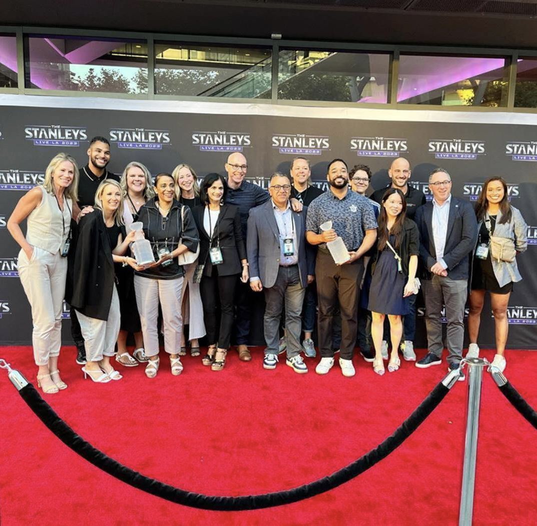 MLSEPR's tweet image. We are thrilled to share that the @MapleLeafs and MLSE received two 2023 NHL Stanley Awards for Best Marketing Campaign ("Welcome to the Flip Side") and Best Sponsorship Activation (“Milk Every Moment” with @ontariodairy).

Thank you @NHL and congratulations to all other winners!