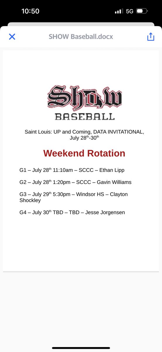 SHOW Baseball 2024 tweet media