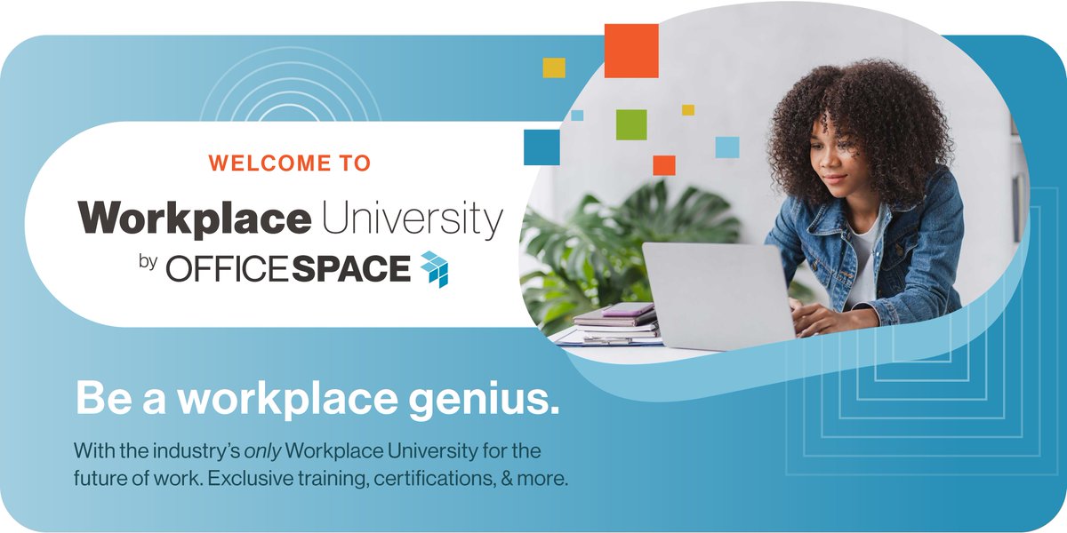 We're inspired to help make our clients workplace geniuses. Today we launched Workplace University, the only place in the industry to become an expert on hybrid work. With interactive training, thought leadership, and certifications.  #furtureofwork #workplace #officespace