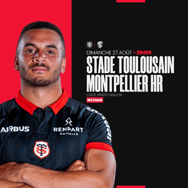 StadeToulousain's tweet photo. 📣 𝗧𝗼𝘂𝗹𝗼𝘂𝘀𝗲 🆚 𝗠𝗼𝗻𝘁𝗽𝗲𝗹𝗹𝗶𝗲𝗿 

1er match à la maison 🏟️
Derby d'Occitanie ⚔️
2 derniers Champions de France 💪

Ce #STMHR ne manque pas de raison d'y assister 🔥

🎟️ Réservez vos billets, ça part vite ! ⤵️