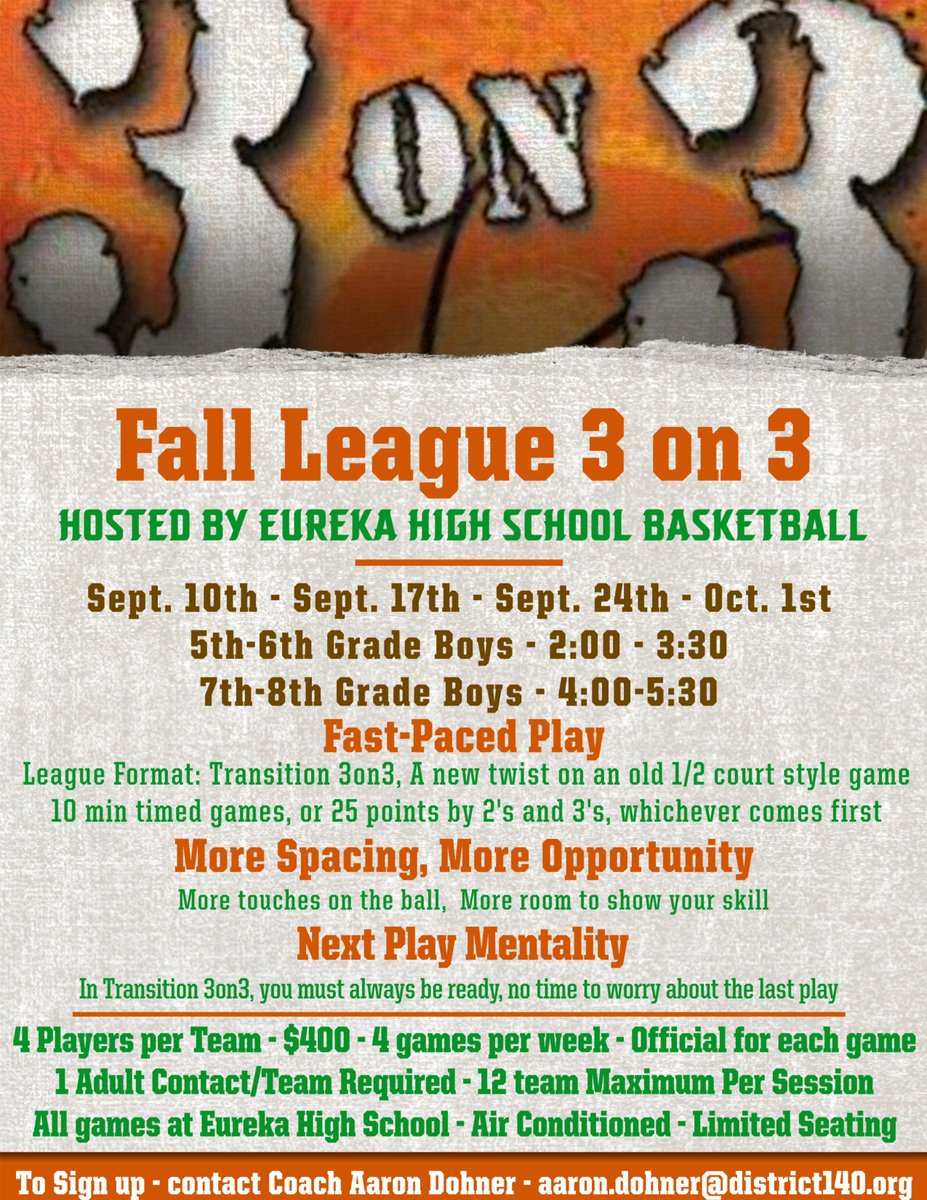 Attention 5th-8th grade Boys!!