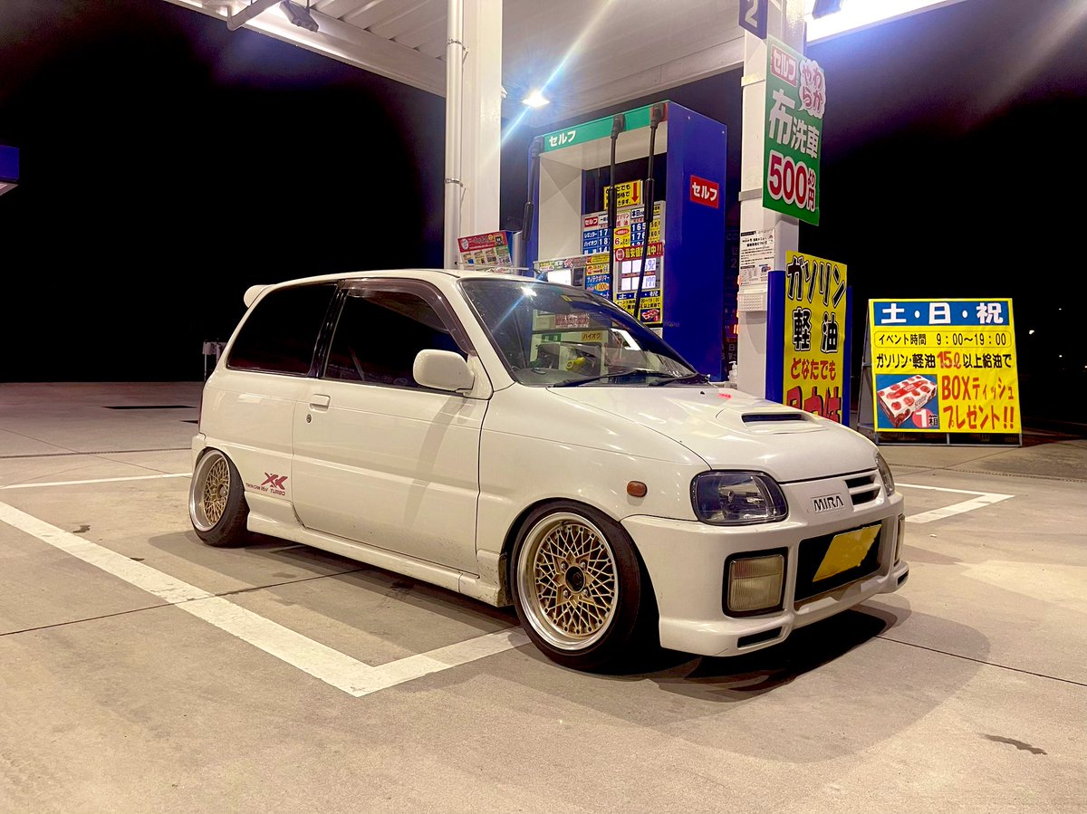 ____kazupan's tweet photo. 控えめに言って最高
足車やけど十分

#ミラ
#l502
#l500 https://t.co/g76HGcQDmY