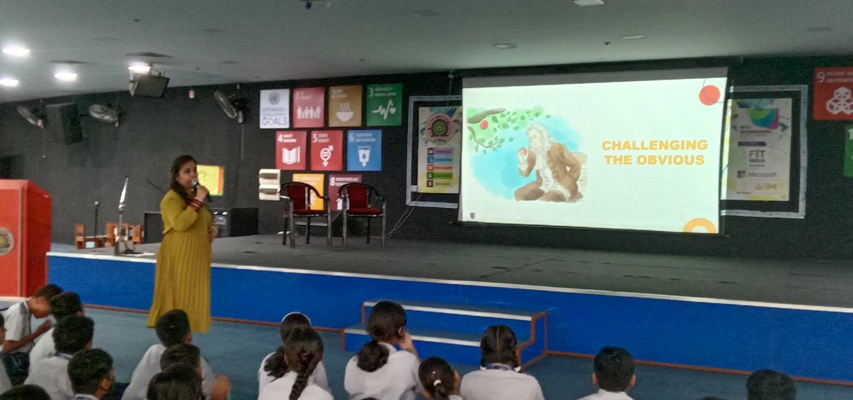 Anju83726354's tweet photo. Ideate, challenge assumptions and create ideas. ATL Session on Design Thinking provided an enthralling opportunity to Bal Bhavanities #BBPSMV by #ENPOWER under ATL enhancement Programme. #AIM #NITIAYOG #G20 @AIMtoInnovate @cbseindia29 @vividh87 https://t.co/Z8dCIOomVW