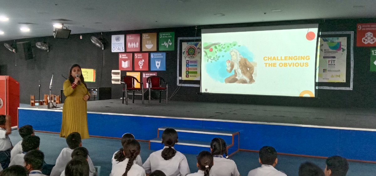 Anju83726354's tweet photo. Ideate, challenge assumptions and create ideas. ATL Session on Design Thinking provided an enthralling opportunity to Bal Bhavanities #BBPSMV by #ENPOWER under ATL enhancement Programme. #AIM #NITIAYOG #G20 @AIMtoInnovate @cbseindia29 @vividh87 https://t.co/Z8dCIOomVW