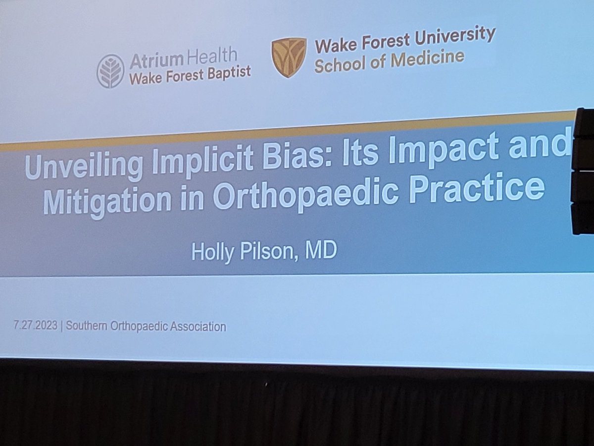 KerryDanelson's tweet photo. Wonderful talk by Dr. Pilson this morning on ways we can all manage our unconscious biases. https://t.co/sMWlmWmcTs