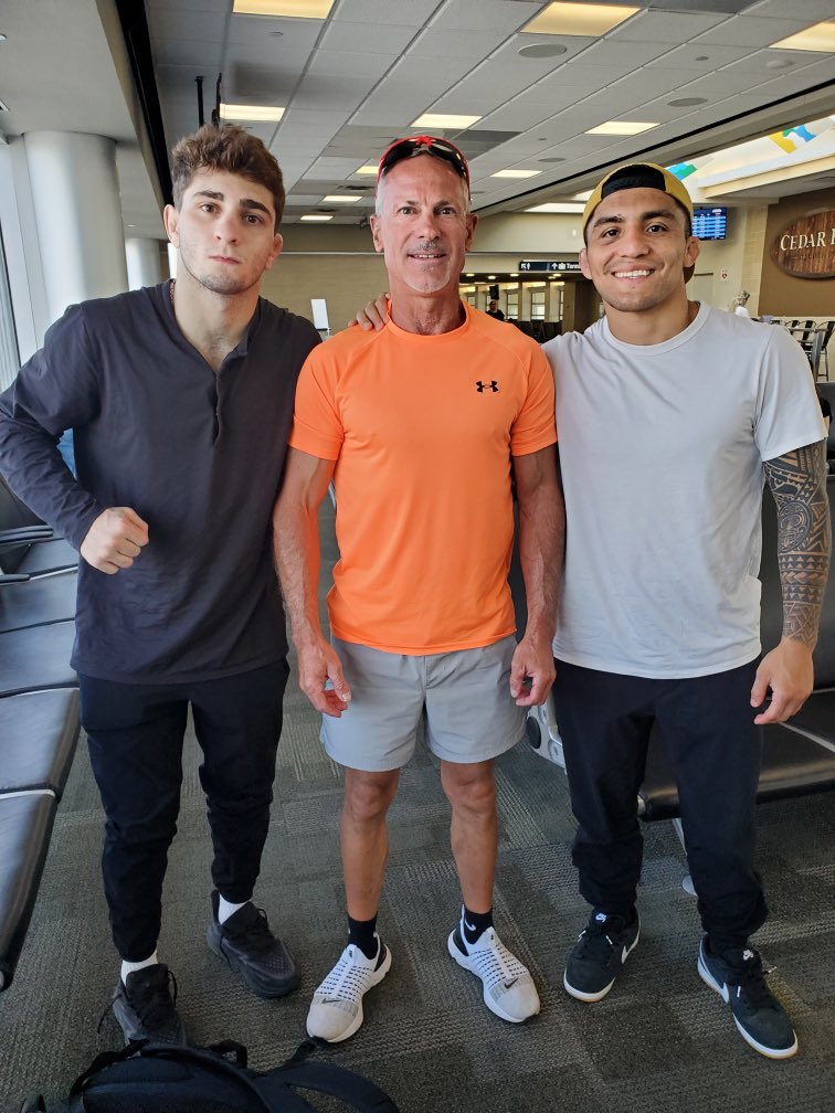 ALB_Wrestling's tweet photo. Coach is giving them a tune up before they head to Poland!! https://t.co/W97JBPC7gS