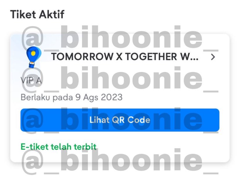_bihoonie_'s tweet photo. WTS TXT ACT SWEET MIRAGE IN JAKARTA

VIP A
Qn 1001 

Rp 2.500.000 

Data pribadi dijual cepat krn ada urusan mendadak https://t.co/QrfBIuhMWz