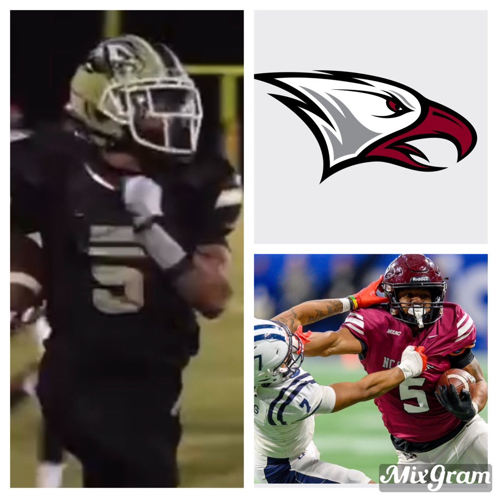 TyselleS's tweet photo. After a great conversation with @CoachMo1804 I am glad and blessed to receive another offer From North Carolina Central University (NCCU) Go eagles  . #eagles #nccu #football #NHS https://t.co/ywxsl9GwQ1