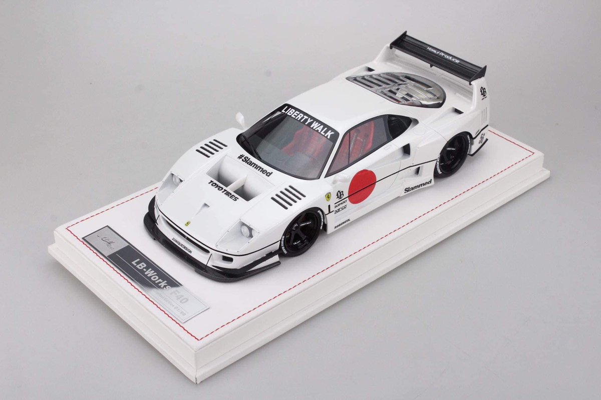 cartoysmatsuri's tweet photo. 日本未発売ブランド
IVY models 1/18
LB F40 サンプル品

10/1ミニカーゲッチュー展示予定
#ミニカーゲッチュー
#カートイズ祭 https://t.co/w5QgQgUhDL