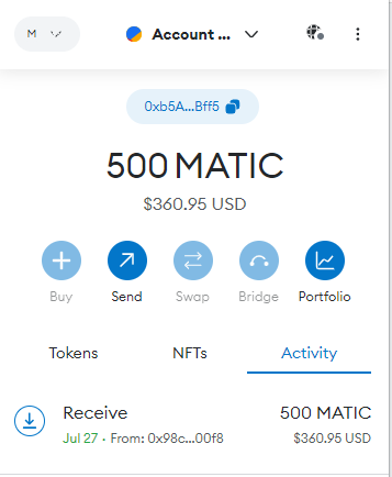 faucet_trade's tweet photo. BIG GIVEAWAY🎆
 
1. Follow @faucet_trade
2. RT + Like 
3. Telegram subscription - https://t.co/1ibHxuIOjm
4. Leave a comment with your username telegram

10 winners with 50 MATIC Mumbai each
Results in exactly 72 hours🤟🏻

#mumbai #giveaway #maticcrypto #mumbai_crypto #bitcoin #crypto