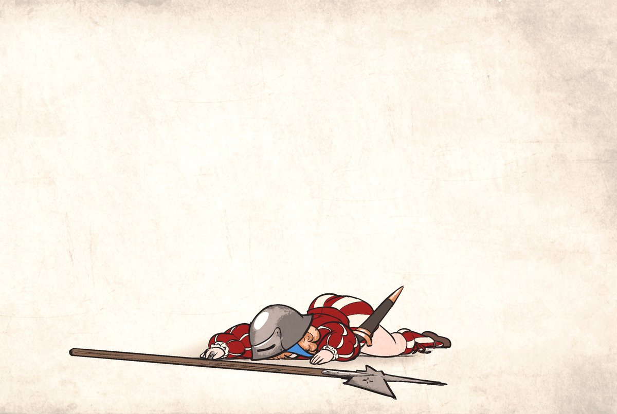 ironlily_art's tweet image. The relationship between reisläufer-chan and landsknecht-chan in a nutshell