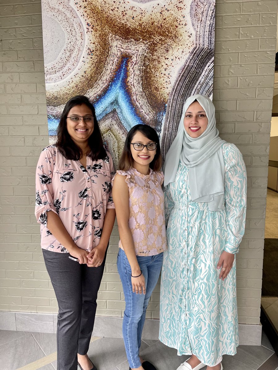 Our newest additions to WMKL’s team- Vidhi, Vanessa &amp; Mahjabeen! Please join us in welcoming them to our staff!