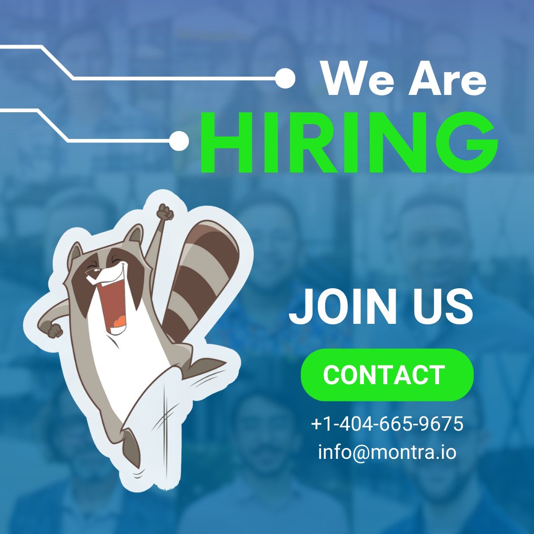 Montra_Tech's tweet photo. We're Hiring! Join our incredible team and take your career to new heights. Explore opportunities and apply today: https://t.co/GQMHti3mVu

#NowHiring #JoinOurTeam #CareerOpportunities https://t.co/z1GOcim82j