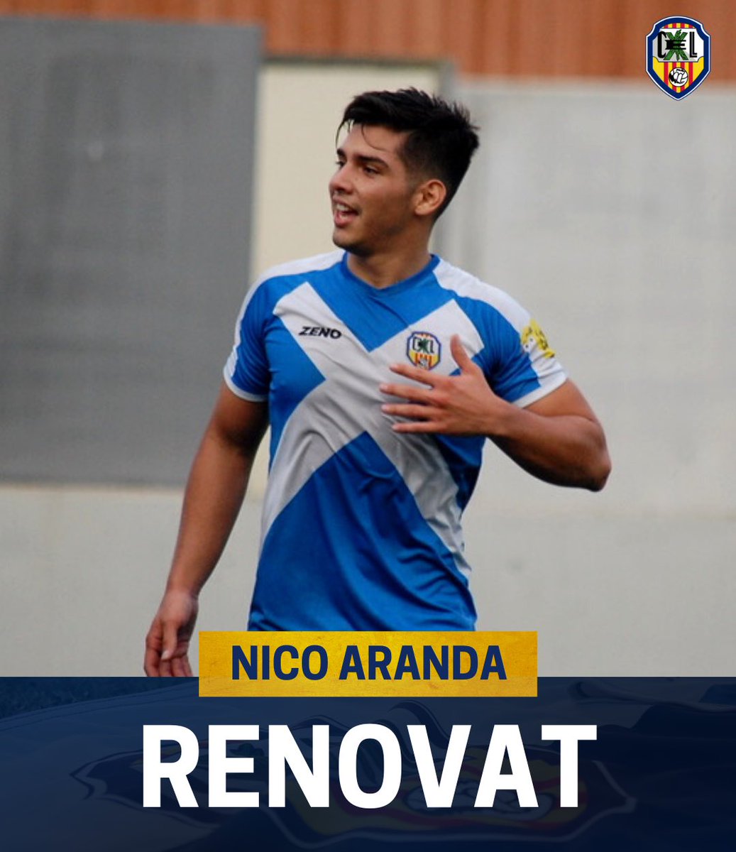✍🏼 #PrimerEquip | 𝗡𝗶𝗰𝗼 𝗔𝗿𝗮𝗻𝗱𝗮

El nostre 𝙠𝙞𝙡𝙡𝙚𝙧, seguirà una temporada més donant espectacle al Municipal.

Gol, potència i determinant. 🦁🔥
Vamos Nico!

#UnSentiment