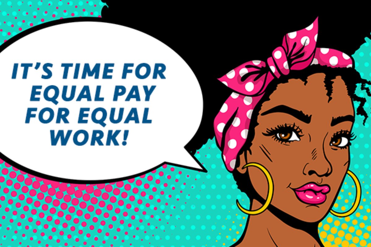 Today's #BlackWomensEqualPayDay. Federal lawmakers must pass the #PaycheckFairnessAct to combat pay discrimination and close the #WageGap, protect workers from retaliation for discussing pay, ban use of prior salary history, and codify pay data collection. #BlackWomenCantWait